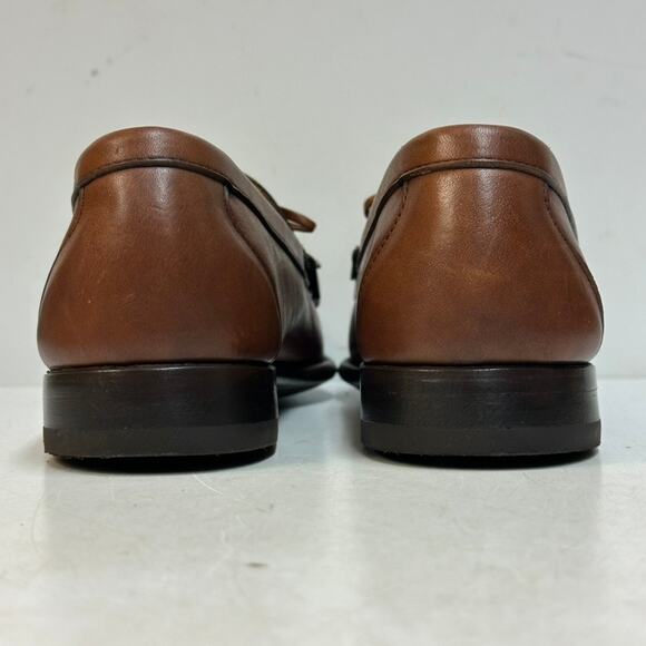 NEW HEELS Rancourt & Co. x FootJoy Tassel Loafers Kiltie Brown Made USA 10.5 D main image 9